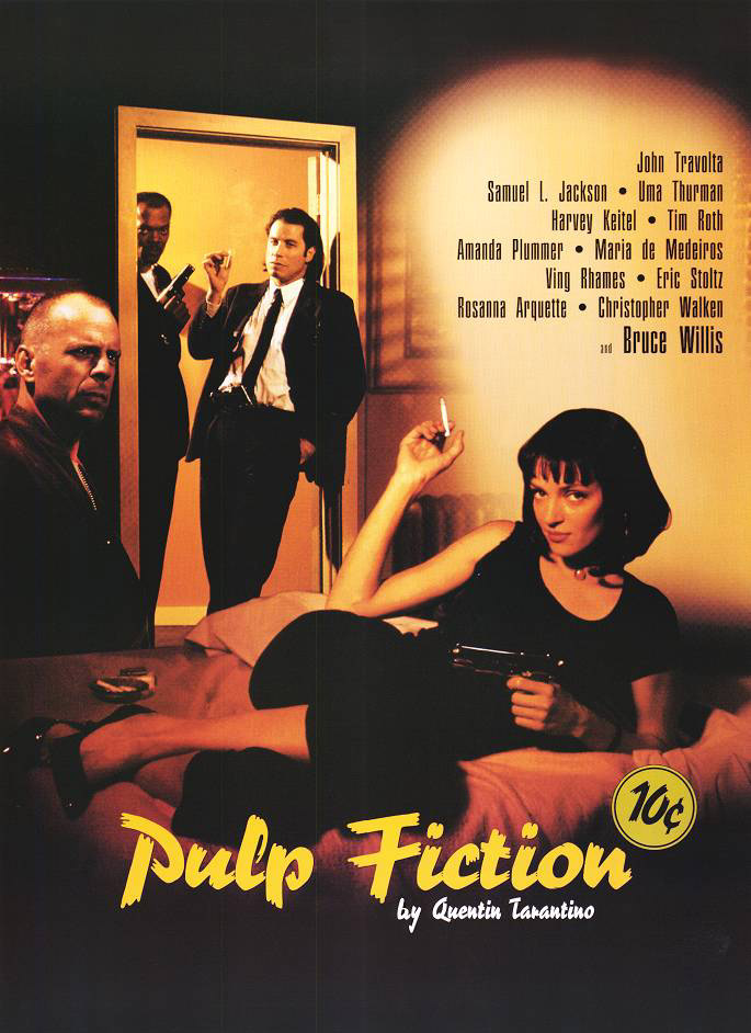 Криминальное чтиво / Pulp Fiction (1994) HDRip